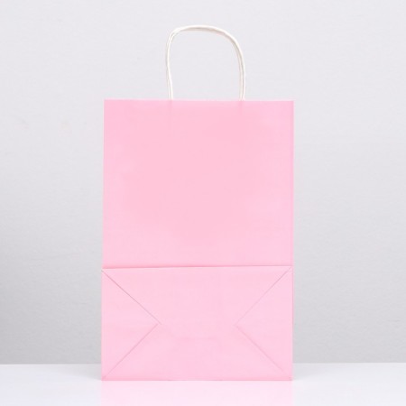 Crafts "Rainbow", pale pink, 22 x 13 x 32 cm, 80 g/m2, 1 pcs-1