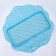 Bath pillow with suction cups "Lotus", 33 × 33 cm, color mix