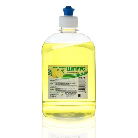 Liquid soap "citrus" Push Pool, 0.5 liters