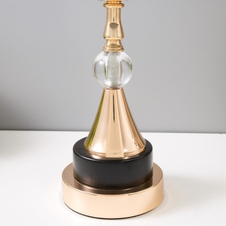 Martha table lamp E27 40W Black-gold 22x22x40 cm Risalux-4