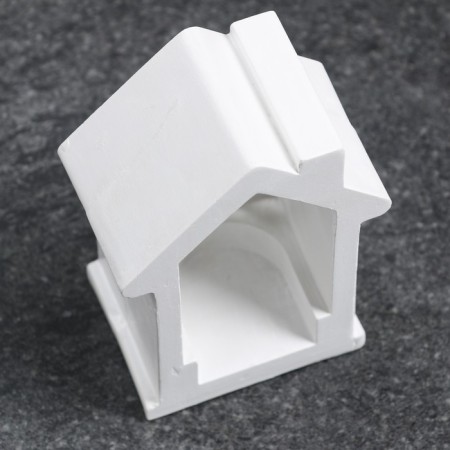 Summary "House" White, 12x8.5x6cm-3
