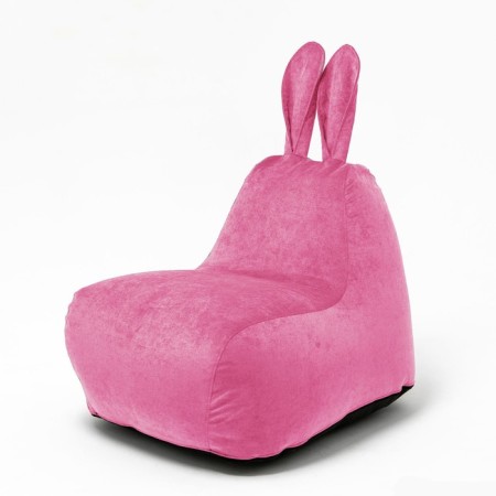 Milk-Milk chair, size 80x90 cm velor, pink color