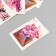 Cardboard "Peonies" set 10 pcs (5 types) 4x6 cm