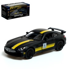 Metal Race machine, 1:32, inertia, light and sound, black color