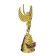 Nick Real Cup “Woman Fire”, plastic, gold, 19.3 x 7 cm.