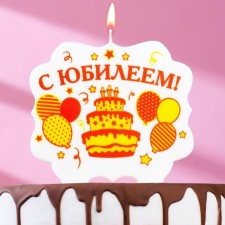 A candle for a cake 
