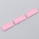 Textile strip "98-104", 5 x 1.1 cm, pink color