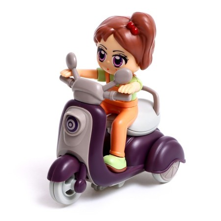 Inertial motorcycle "flight", color mix-4