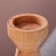 Candlestick, model No. 5, 5.6 x 10 cm, beech
