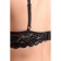 Erotic Brahlett Erolata Sandra with open breasts lace, black (42-44)