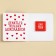 Milk chocolate "Love you" on a postcard, 5 g.