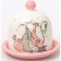 Elrington Lemonnitsa "Cats", D = 9.7 cm