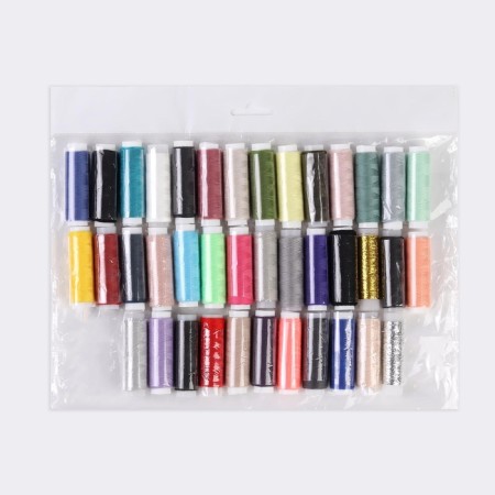 Set of threads 40/2, 39 pcs, 50 m, colorful color-2