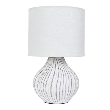 Decorative table lamp Arte Lamp Nusakan A5034LT-1WH, E14, 40 W, 18x18x30 cm, white-1