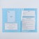 Folder for the birth certificate "My first documents", for a boy, A4