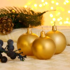 A set of balls d-5 cm, 9 pcs 