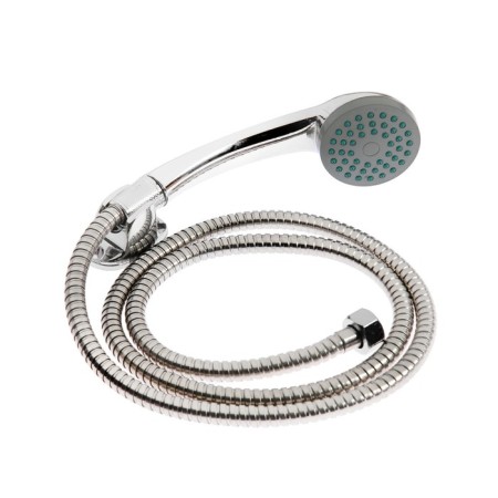 Bath mixer Zein ZC2049, pouring 40 cm, 35 mm cartridge, with shower set, chrome-8