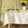Dolyana tablecloth "Ullow Flowers" 145x110 cm, 100% p/e
