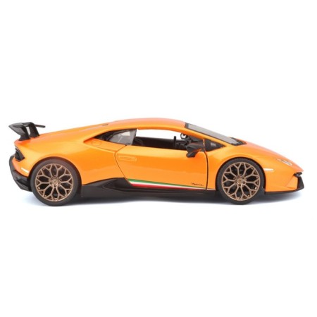 BBURAGO Lamborghini Huracan Performante, Die-Cast, 1:24, Orange color-9