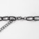 Necklace "spikes", color gray metal, l = 45 cm