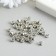 Busina for creativity Metal "Miclone Flower" silver 0.5x0.5x0.3 cm