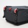 Small suitcase 24 "On the zipper, code castle, with extension, the color is gray