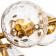 Delacrua 37x120x37 cm chandelier, 9x40W E14