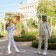 Costume (sweater and trousers) children's minku, white color, height 140 cm