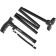 Bradex supporting folding cane, black