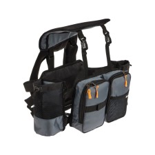 Bag-rug for a winter box is a universal ranger, 4 pockets, color gray color