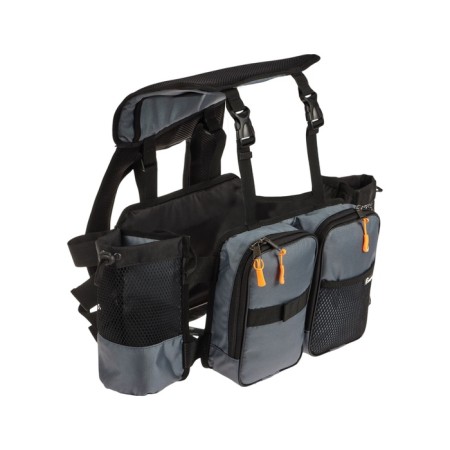 Bag-rug for a winter box is a universal ranger, 4 pockets, color gray color