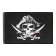 Flag "Pirates", 60 x 90 cm, polyester