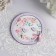Pillow under the Ring "Spring Mood", 12.5x12.5x0.6 cm, lilac pastel pink