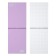 Notepad for spirals A5, 80 sheets, cell, Erichkrause "Brave Cats", plastic cover silk -screen cover, OFSET BELICT 100%, purple