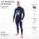 Male thermal underwear (fufaika, pants) print wolf, dark blue color, size 52