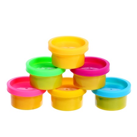 Euryses Set for playing with plasticine "Dinomir", 6 jars of plasticine-11