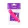 Unrealistic vibrator Eromantica Juice, ABS plastic, pink, 12 cm