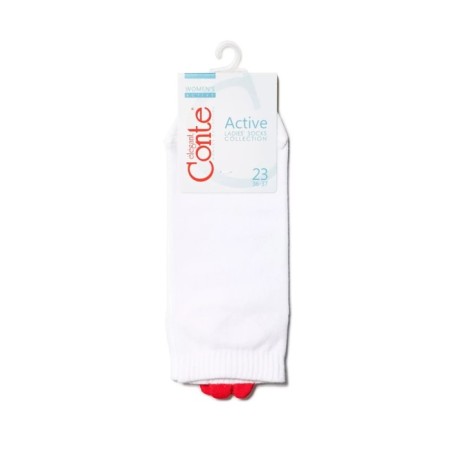 Women's socks Active, size 23, white color-3