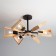 Ceiling chandelier Loft Klaark, 40W, E27, 61x61x26 cm