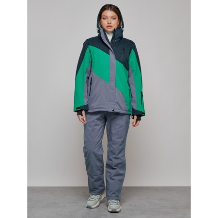 Ski suit female, size 60, black color-5