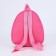 Baby backpack for the girl "Rabbit with Bantik", district. 23x20.5 cm