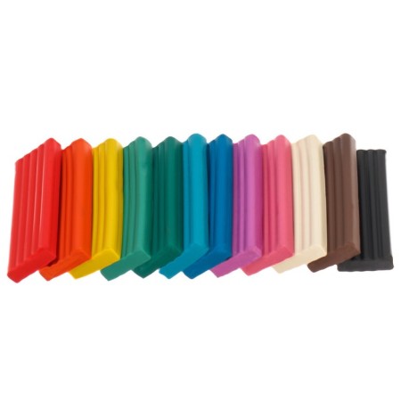Plasticine Masha and the bear, 12 colors, 180 g-1
