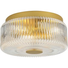 Ceiling-mounted lamp STILFORT 2181/00/03CW SENZA, 3x40W, E27, 300x300x130 mm, bronze color