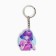 Key keychain mirror "Queen", 9 x 4 cm
