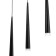Bayerlux suspension Bayerlux “Titan” 3xLED 9W 4000K Black 50x5.3x53-203cm