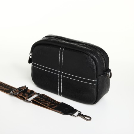 Women's bag with lightning, black color-6