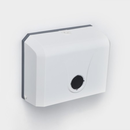 Dispenser of paper towels in sheets, 26 × 12 × 22 cm, white color-1