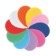 Latex ball 5 ", water bombs, pastel, set of 100 pcs., Mix colors