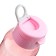 Sports water bottle, 650 ml, Flores, 4.7 x 22 x 7 cm, pink