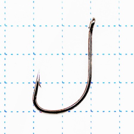 The hook KOI KAIRYO HAN Sure-Ring, size 4 Int10 AS, BN color, 10 pcs.